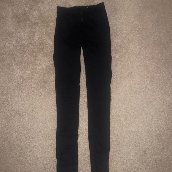 Monkey Rise Black Jeans size 00 - Picture 3 of 12